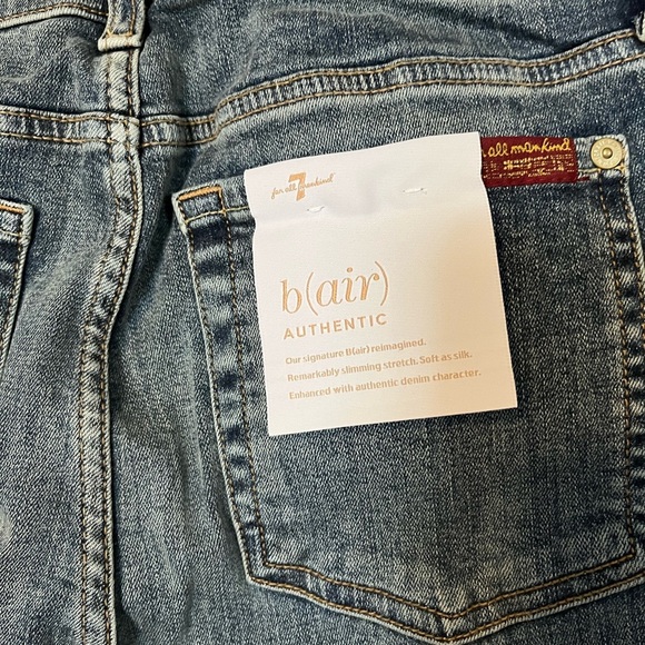 7 For All Mankind Dojo Welt Pocket Trouser Jeans NEW - Picture 8 of 11